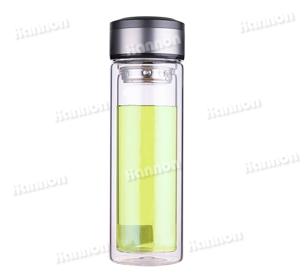 直身雙層玻璃杯(420ml)HN-1705-420